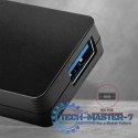 HUE-G1A Hub 4-portowy USB 3.2 Gen 1 SLIM, kabel Type-A 14cm