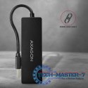 HUE-G1A Hub 4-portowy USB 3.2 Gen 1 SLIM, kabel Type-A 14cm