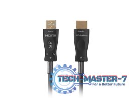 Kabel HDMI M/M v2.1 50M 8K czarny optyczny AOC