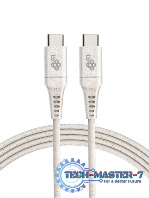 Kabel USB C - USB C 1m. ekologiczny 2.0 3A Kabel USB C - USB C 1m. ekologiczny 2.0 3A