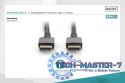 Kabel połączeniowy PREMIUM DisplayPort 8K60Hz UHD DP/DP M/M 2m Czarny