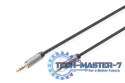 Kabel połączeniowy audio MiniJack Stereo Typ 3.5mm/3.5mm M/M nylon 3m