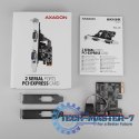 PCEA-S2N Kontroler PCIe 2x port szeregowy RS232 250 Kbps, w zestawie SP & LP