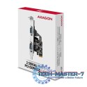 PCEA-S2N Kontroler PCIe 2x port szeregowy RS232 250 Kbps, w zestawie SP & LP