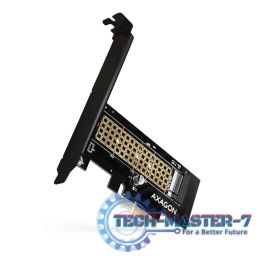 PCEM2-N Adapter wewnetrzny PCIe x4, 1x M.2 NVMe M-key slot, SP & LP
