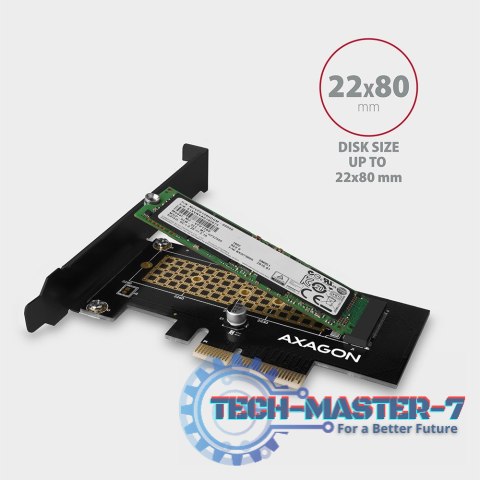 PCEM2-N Adapter wewnetrzny PCIe x4, 1x M.2 NVMe M-key slot, SP & LP PCEM2-N Adapter wewnetrzny PCIe x4, 1x M.2 NVMe M-key slot, SP & LP