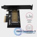 PCEM2-N Adapter wewnetrzny PCIe x4, 1x M.2 NVMe M-key slot, SP & LP