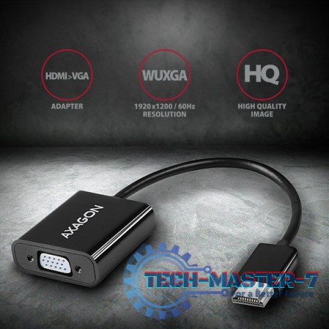 RVH-VGAN Adapter aktywny HDMI -> VGA FullHD, wyjście audio, micro USB złącze zasilania RVH-VGAN Adapter aktywny HDMI -> VGA FullHD, wyjście audio, micro USB złącze zasilania