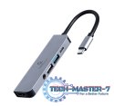 Adapter USB-C 5w1, PD, HDMI, Audio, USB 3.1, USB 2.0