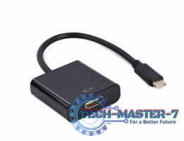 Adapter USB-C do HDMI 4K 30Hz female 15 cm