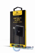 Adapter USB-C do HDMI 4K 60Hz żeński 15 cm