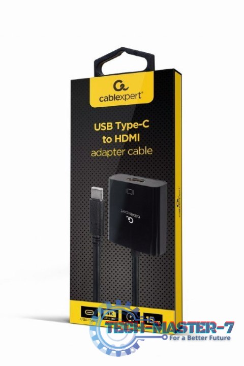 Adapter USB-C do HDMI 4K 60Hz żeński 15 cm Adapter USB-C do HDMI 4K 60Hz żeński 15 cm