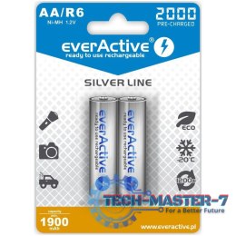Akumulatory R6/AA 2000 mAH, blister 2 SZT. technologia Ready To Use