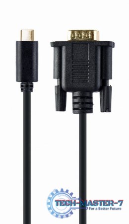 Kabel USB-C do VGA male 1920x1080 60Hz