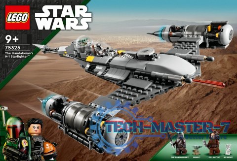 Klocki Star Wars 75325 Myśliwiec N-1 Mandalorianina Klocki Star Wars 75325 Myśliwiec N-1 Mandalorianina