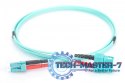 Patchcord światłowodowy FO LC-SC MM 50/125 OM3 duplex LSOH 5m
