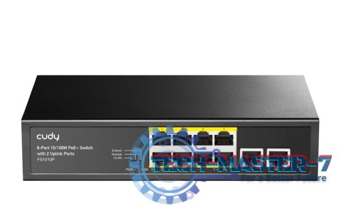 Przełącznik FS1010P 8xFE PoE+ 120W Przełącznik FS1010P 8xFE PoE+ 120W