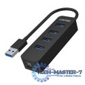 Hub USB-A; 4x USB-A 3.1; Aktywny; 10W; H1117A