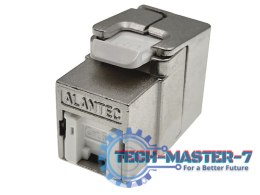Moduł keystone RJ45 beznarzędziowy STP kat.6A PoE+