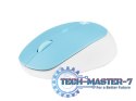Mysz bezprzewodowa Harrier 2 Bluetooth 5.1 biało-niebieska