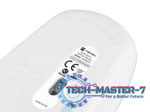 Mysz bezprzewodowa Harrier 2 Bluetooth 5.1 biało-niebieska Mysz bezprzewodowa Harrier 2 Bluetooth 5.1 biało-niebieska