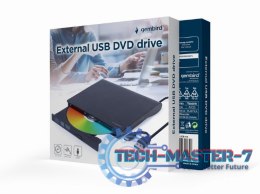 Napęd DVD na USB zewnętrzny DVD-USB-03 czarny