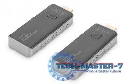 Przedłużacz/Extender HDMI bezprzewodowy 50m 1080p 60Hz FHD 5GHz, audio (zestaw)