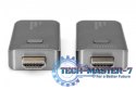 Przedłużacz/Extender HDMI bezprzewodowy 50m 1080p 60Hz FHD 5GHz, audio (zestaw)
