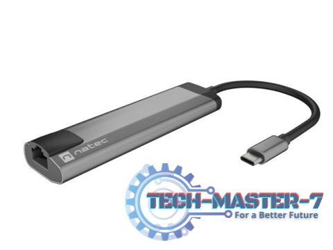 Stacja dokująca Multi Port Fowler Go USB-C - Hub 2x USB 3.0, HDMI 4K, USB-C PD, RJ45 Stacja dokująca Multi Port Fowler Go USB-C - Hub 2x USB 3.0, HDMI 4K, USB-C PD, RJ45