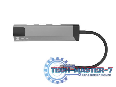 Stacja dokująca Multi Port Fowler Go USB-C - Hub 2x USB 3.0, HDMI 4K, USB-C PD, RJ45 Stacja dokująca Multi Port Fowler Go USB-C - Hub 2x USB 3.0, HDMI 4K, USB-C PD, RJ45