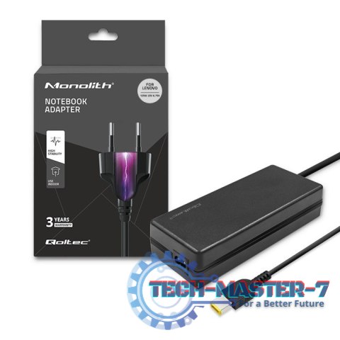 Zasilacz do Lenovo 135W | 20V | 6.75A | slim tip+pin | +kabel zasilający Zasilacz do Lenovo 135W | 20V | 6.75A | slim tip+pin | +kabel zasilający