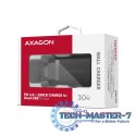 ACU-PQ30 Ładowarka sieciowa, PD & QC 30W, QC3.0,4.0/AFC/FCP/PPS/Apple, Czarna