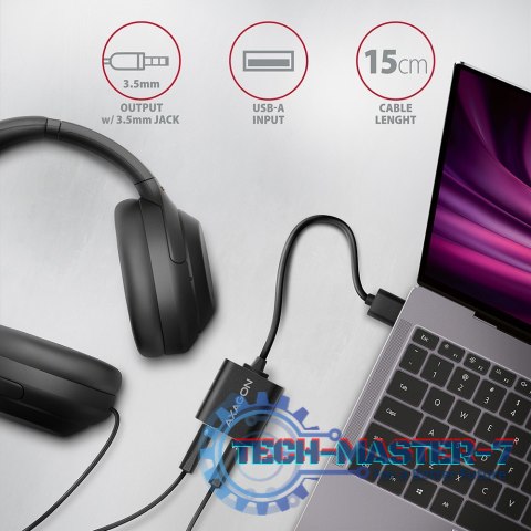 ADA-12 Zewnętrzna karta dzwiękowa USB 2.0 48kHz/16-bit stereo, metal, kabel USB-A 15 cm ADA-12 Zewnętrzna karta dzwiękowa USB 2.0 48kHz/16-bit stereo, metal, kabel USB-A 15 cm