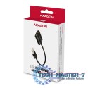ADA-12 Zewnętrzna karta dzwiękowa USB 2.0 48kHz/16-bit stereo, metal, kabel USB-A 15 cm