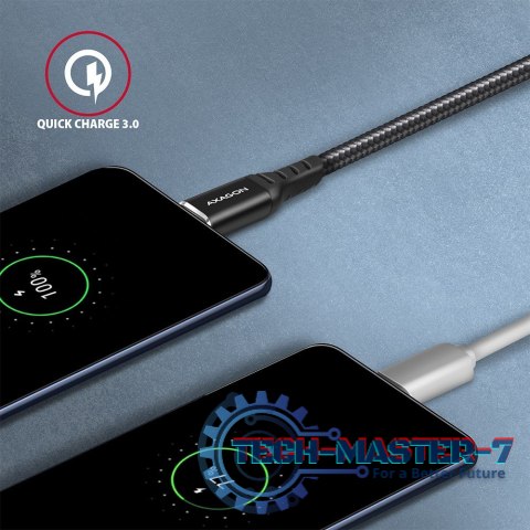 BUCM-AM20AB Kabel USB-C - USB-A, 2m, USB 2.0, 3A, ALU, oplot, Czarny BUCM-AM20AB Kabel USB-C - USB-A, 2m, USB 2.0, 3A, ALU, oplot, Czarny