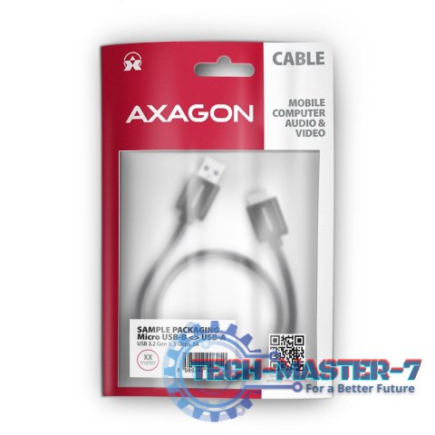 BUMM3-AM10AB Kabel Micro-B USB USB-A 3.2 Gen 1, 1m, 3A, ALU, PVC Czarny BUMM3-AM10AB Kabel Micro-B USB USB-A 3.2 Gen 1, 1m, 3A, ALU, PVC Czarny