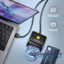 CRE-SM3SD Czytnik kart identyfikacyjnych & SD/microSD/SIM USB