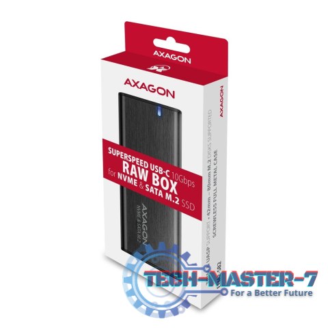 EEM2-SB2 Obudowa zewnętrzna aluminiowa bezśrubowa USB-C 3.2 Gen 2 - M.2 NVMe / SATA SSD 30-80mm ALU pudełko czarne + USB-A - USB EEM2-SB2 Obudowa zewnętrzna aluminiowa bezśrubowa USB-C 3.2 Gen 2 - M.2 NVMe / SATA SSD 30-80mm ALU pudełko czarne + USB-A - USB