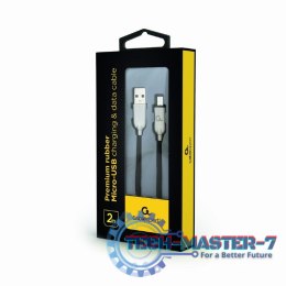 Kabel Micro-USB 2m czarny