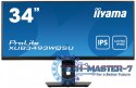 Monitor 34 cale XUB3493WQSU IPS,UWQHD,DP,HDMI,HAS(150mm)