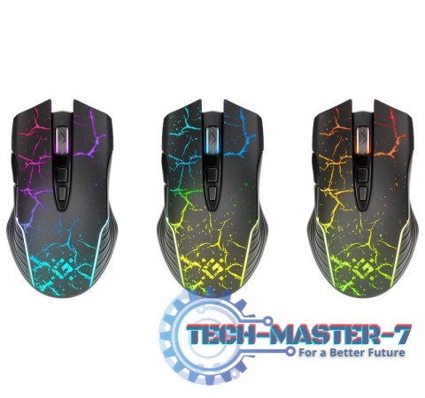 Mysz gamingowa bezprzewodowa Commander GM-511 1600 DPI 7P Mysz gamingowa bezprzewodowa Commander GM-511 1600 DPI 7P