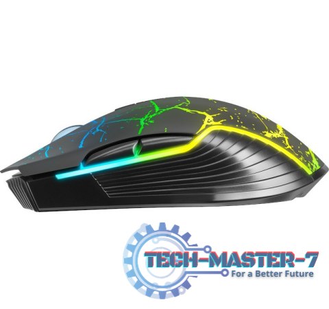 Mysz gamingowa bezprzewodowa Commander GM-511 1600 DPI 7P Mysz gamingowa bezprzewodowa Commander GM-511 1600 DPI 7P