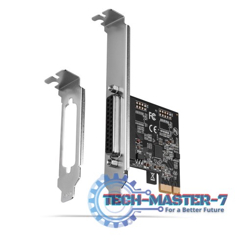 PCEA-P1N Kontroler PCIe 1x port równoległy LPT, w zestawie SP & LP PCEA-P1N Kontroler PCIe 1x port równoległy LPT, w zestawie SP & LP