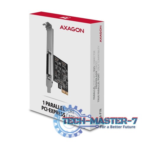 PCEA-P1N Kontroler PCIe 1x port równoległy LPT, w zestawie SP & LP PCEA-P1N Kontroler PCIe 1x port równoległy LPT, w zestawie SP & LP