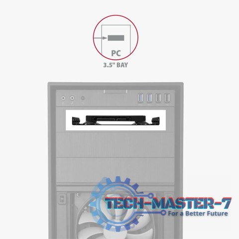 RHD-125B Ramka metalowa do montażu 1x 2.5" HDD w pozycji 3.5" Czarna RHD-125B Ramka metalowa do montażu 1x 2.5" HDD w pozycji 3.5" Czarna