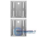 RHD-125S Ramka metalowa do montażu 1x 2.5" HDD w pozycji 3.5", szary