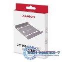 RHD-125S Ramka metalowa do montażu 1x 2.5" HDD w pozycji 3.5", szary