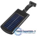 Solarna lampa uliczna LED z czujnikiem i pilotem MCE446