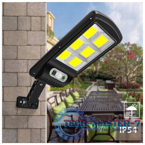 Solarna lampa uliczna LED z czujnikiem i pilotem MCE446 Solarna lampa uliczna LED z czujnikiem i pilotem MCE446