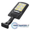 Solarna lampa uliczna LED z czujnikiem i pilotem MCE446